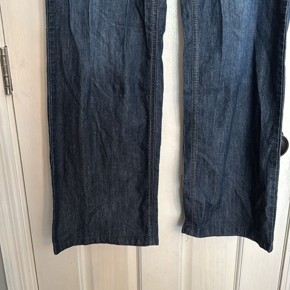 Christopher & Banks Boho style baggy wide leg jeans 10 - Picture 3 of 14